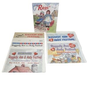 Raggedy Ann & Andy Festival 10th-14th Commerative Issue Newsletter Rags Magazine